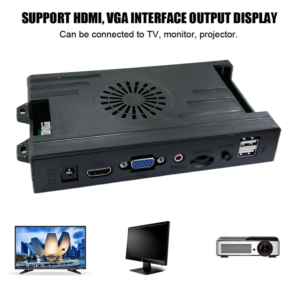 9800  in 1 Pandora Saga DX 2 P - Trackball Controller Arcade ulasan dan harga