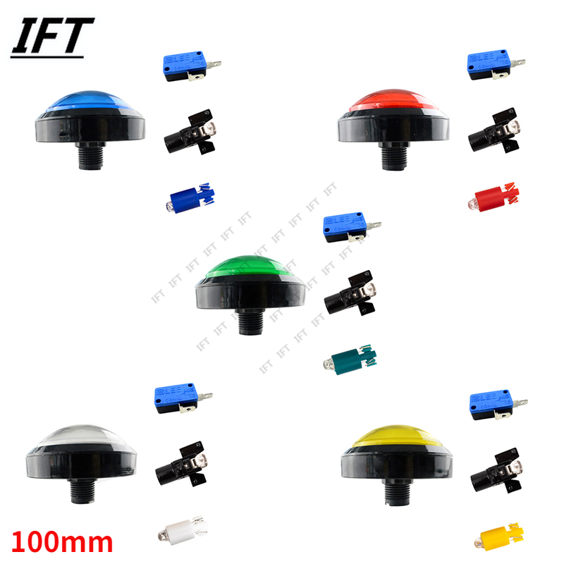 100mm Push Button 5/12V Illumi - Arcade Vending & Laundry ulasan dan harga